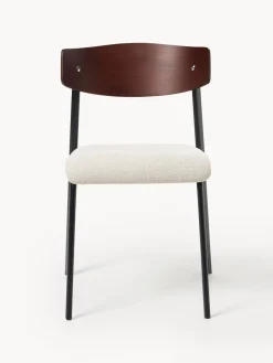 Online Silla tapizada de madera de roble Nadia Sillas