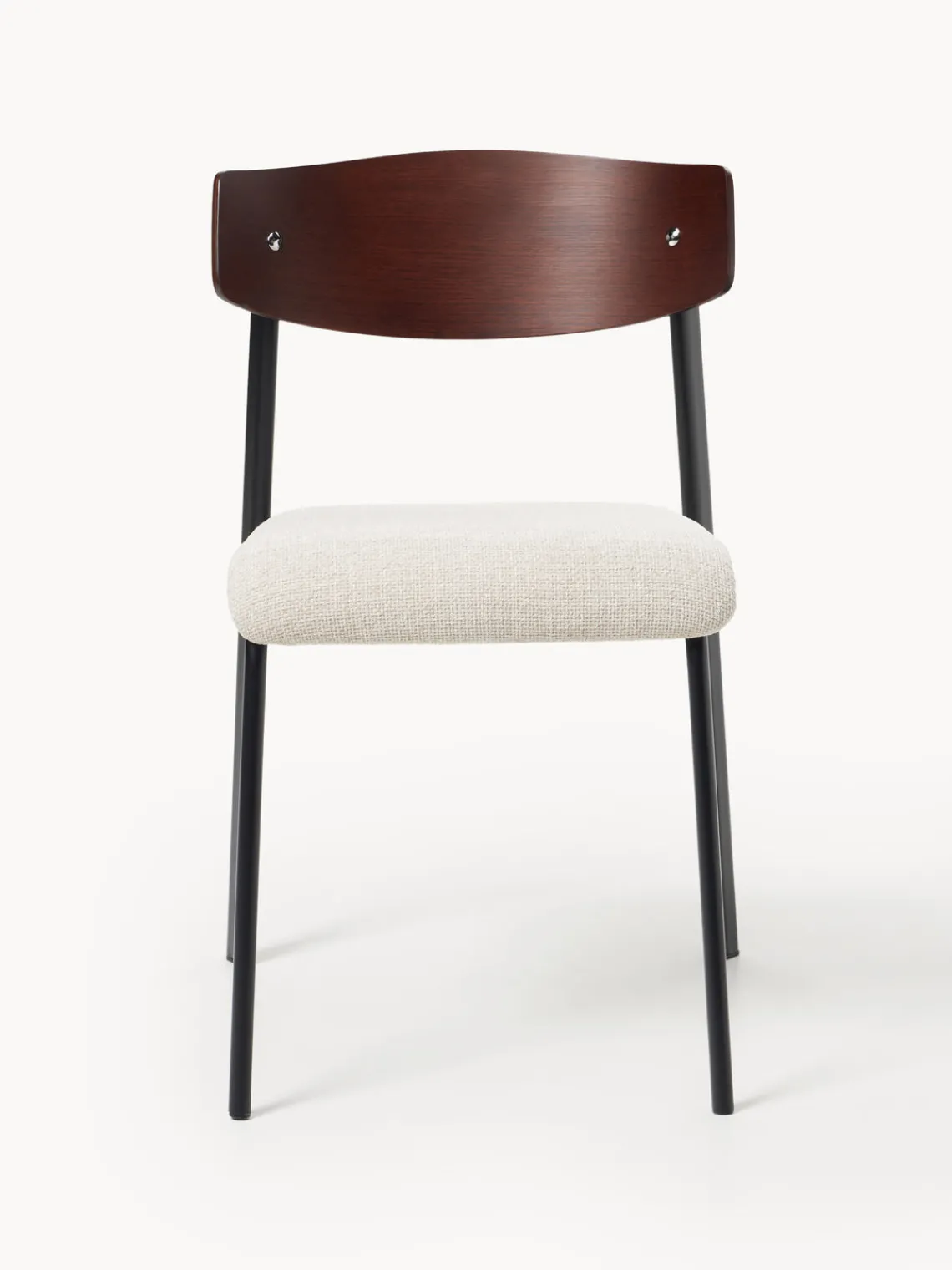 Online Silla tapizada de madera de roble Nadia Sillas