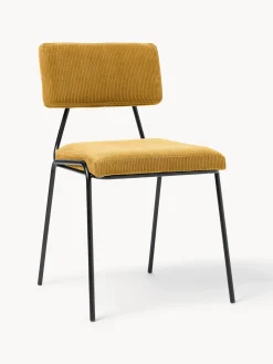 Best Silla tapizada en pana Mats, 2 uds. Sillas