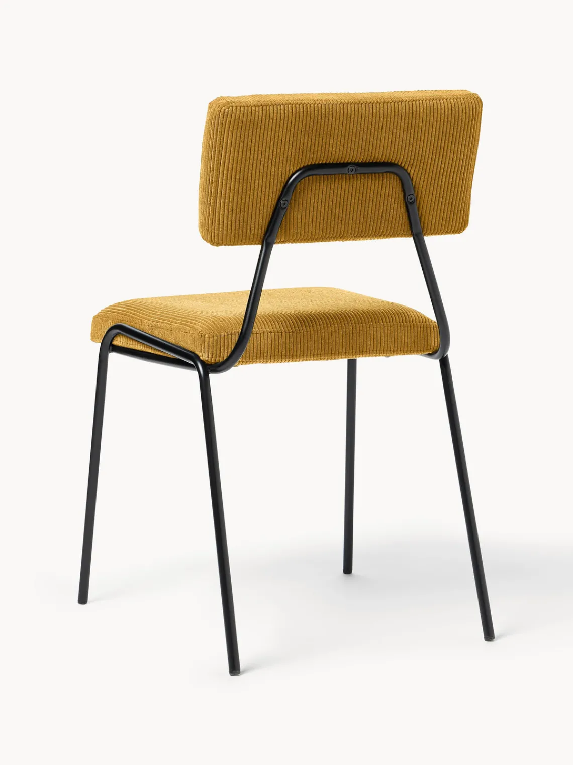 Best Silla tapizada en pana Mats, 2 uds. Sillas