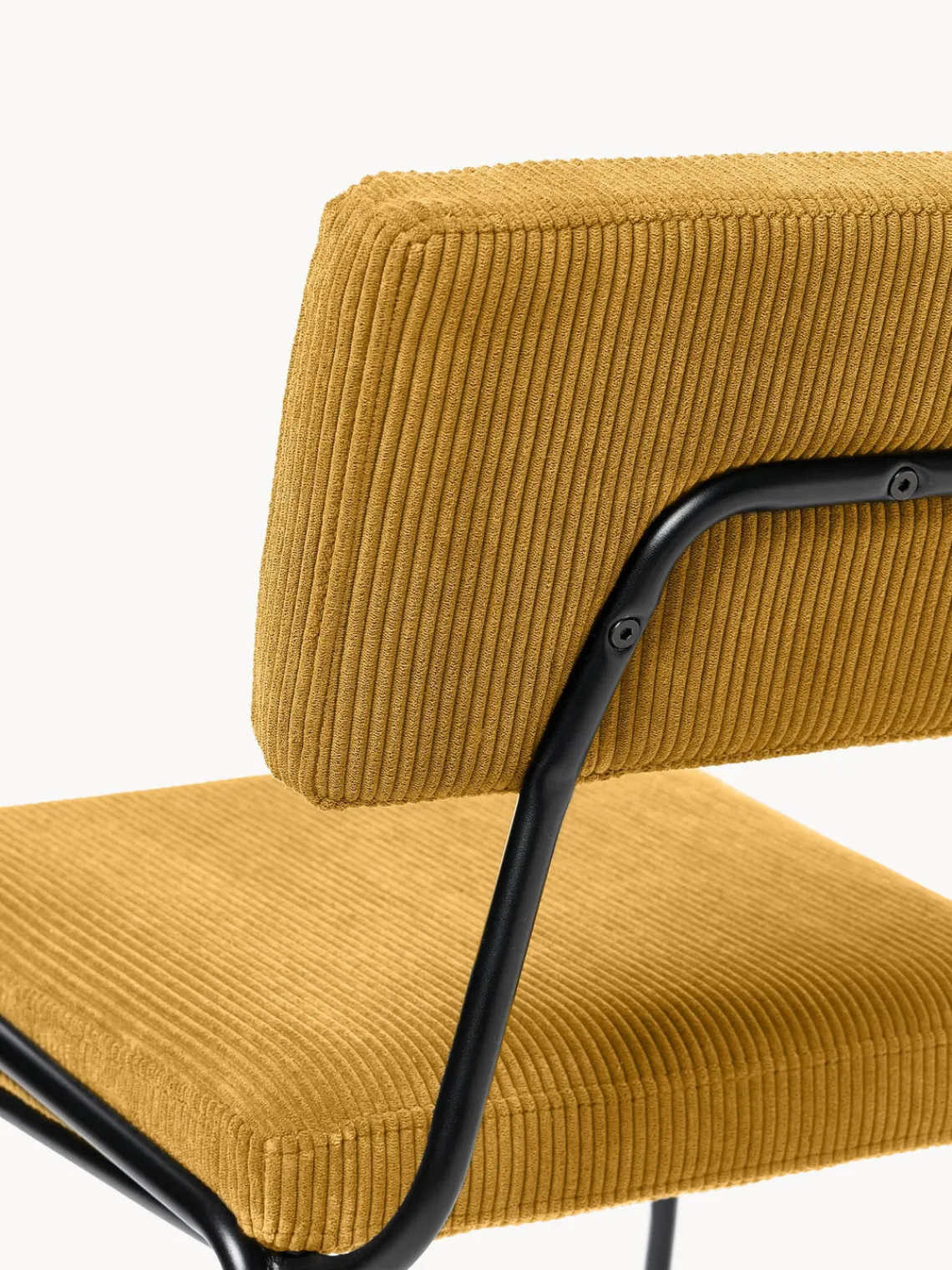 Best Silla tapizada en pana Mats, 2 uds. Sillas