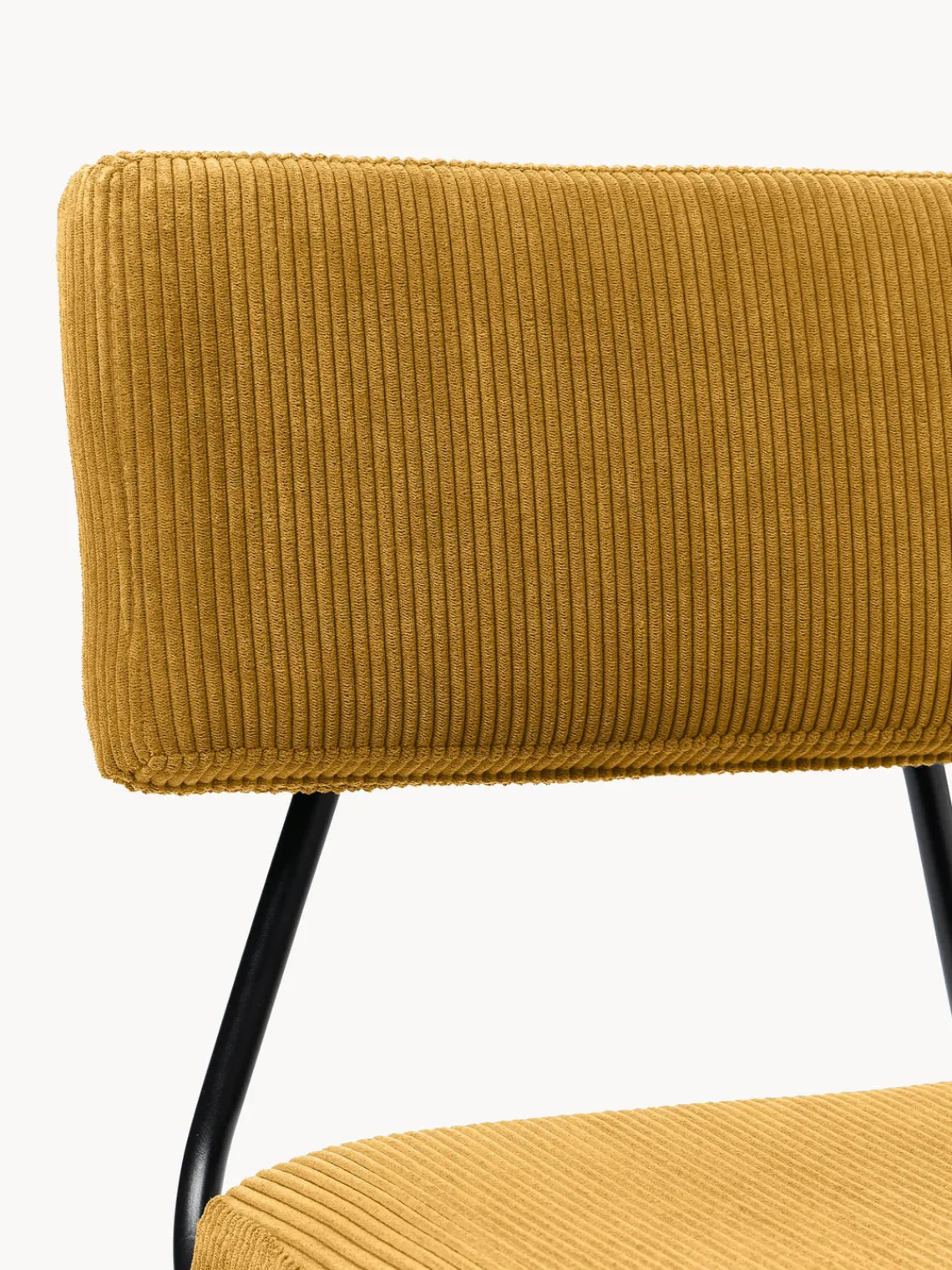 Best Silla tapizada en pana Mats, 2 uds. Sillas