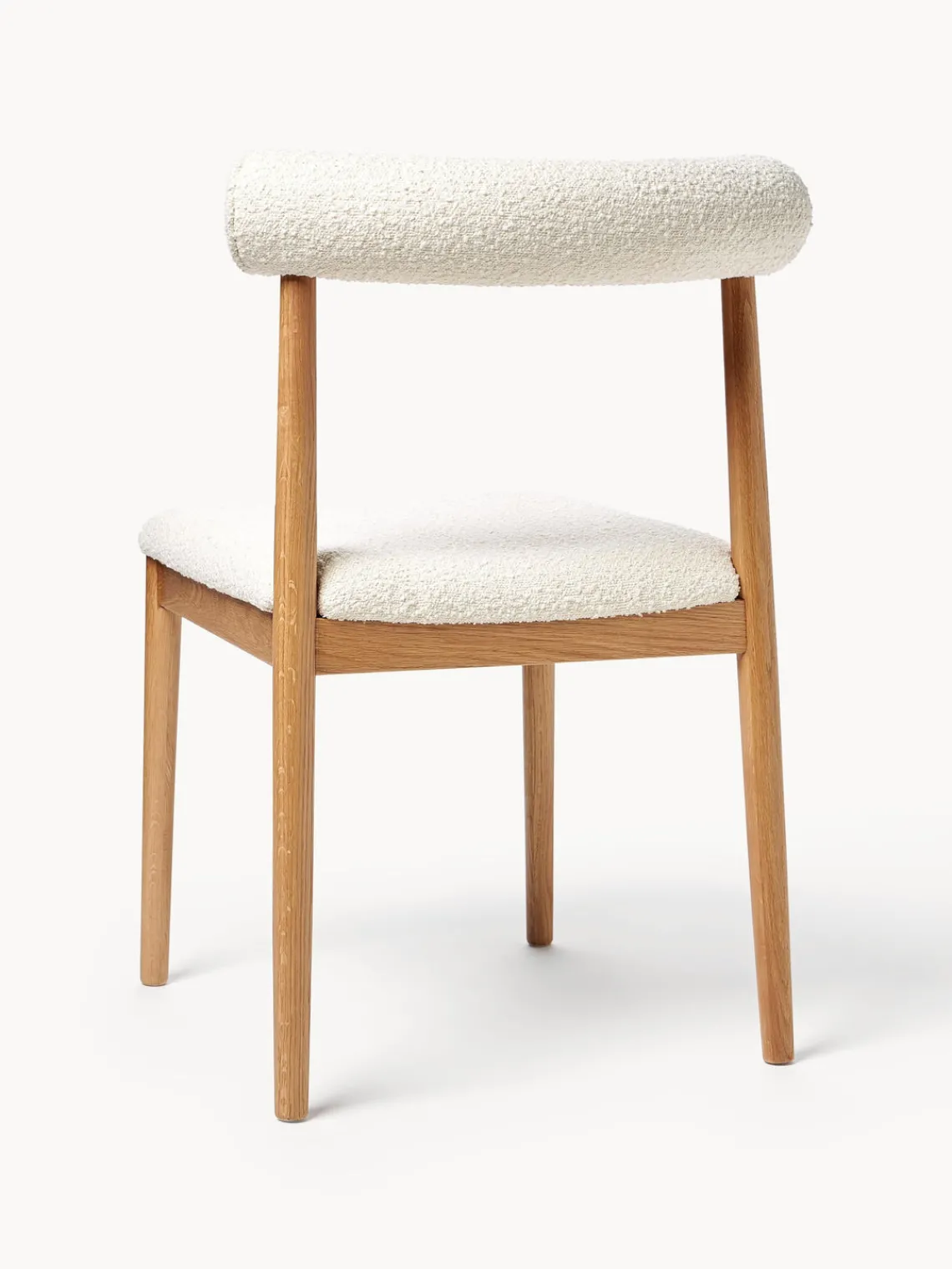 Outlet Silla tapizada en tejido bouclé Diego Sillas