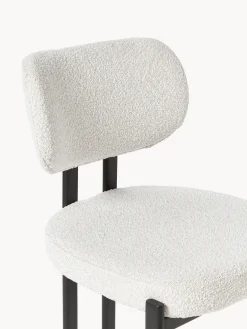 Discount Silla tapizada en tejido bouclé Adrien Sillas