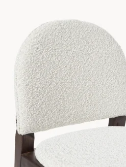 Discount Silla tapizada en tejido bouclé Neelia Sillas