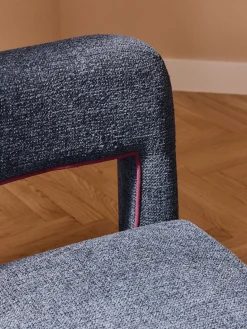 Discount Silla tapizada en tejido bouclé Ana Sillas