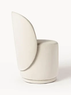 Online Silla tapizada en terciopelo Zeyno Sillas