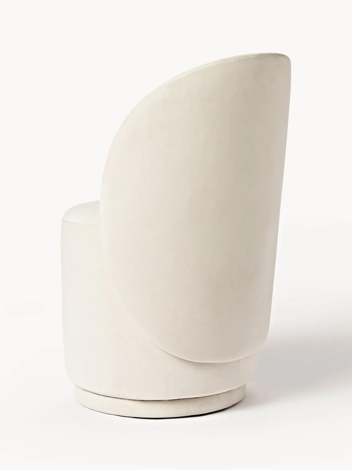 Online Silla tapizada en terciopelo Zeyno Sillas