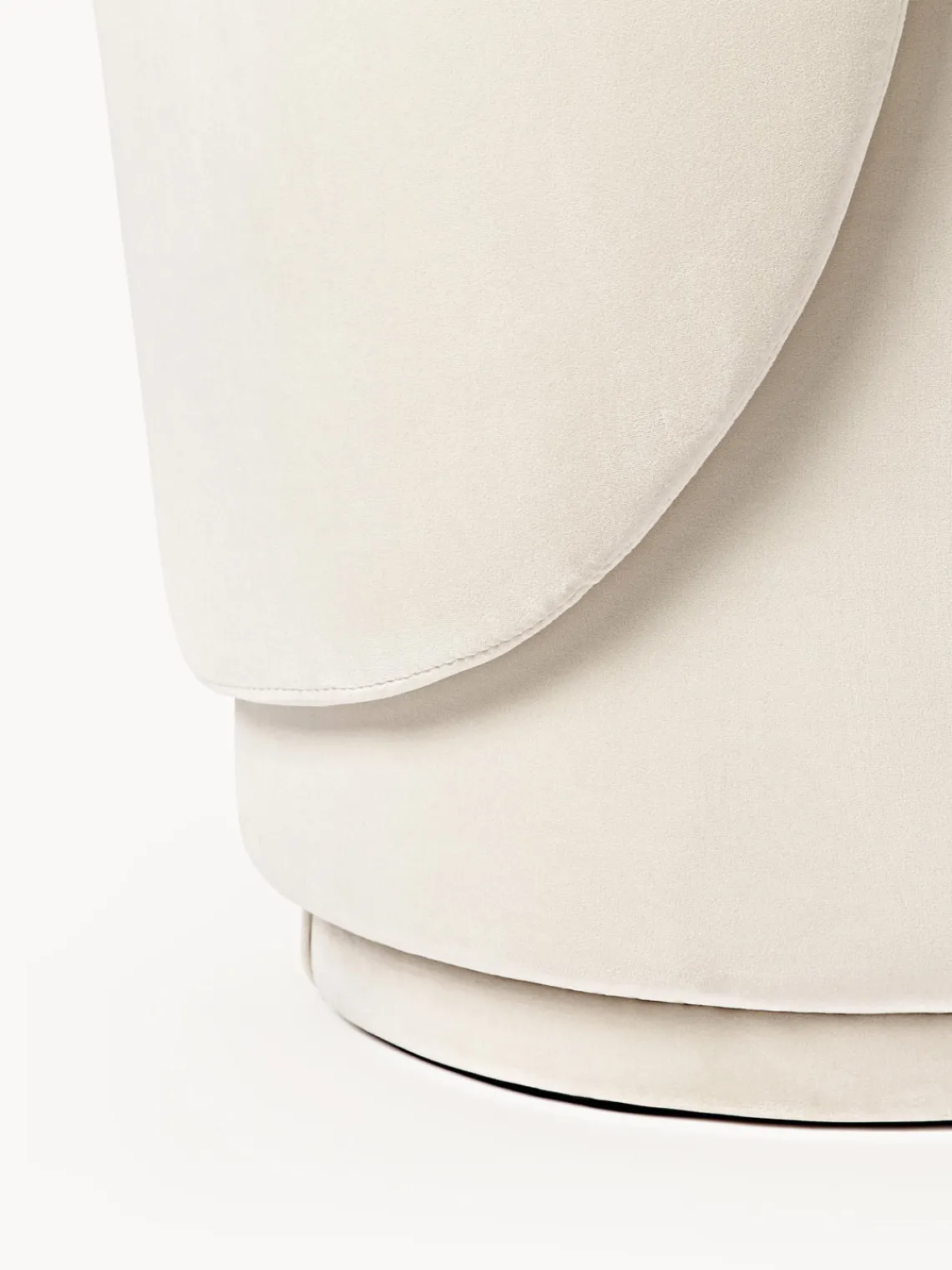 Online Silla tapizada en terciopelo Zeyno Sillas