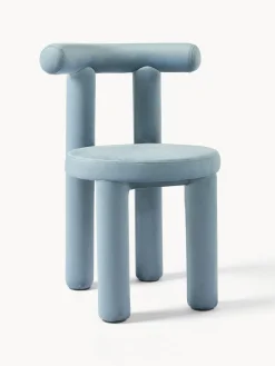 Best Silla tapizada en terciopelo Calan Sillas