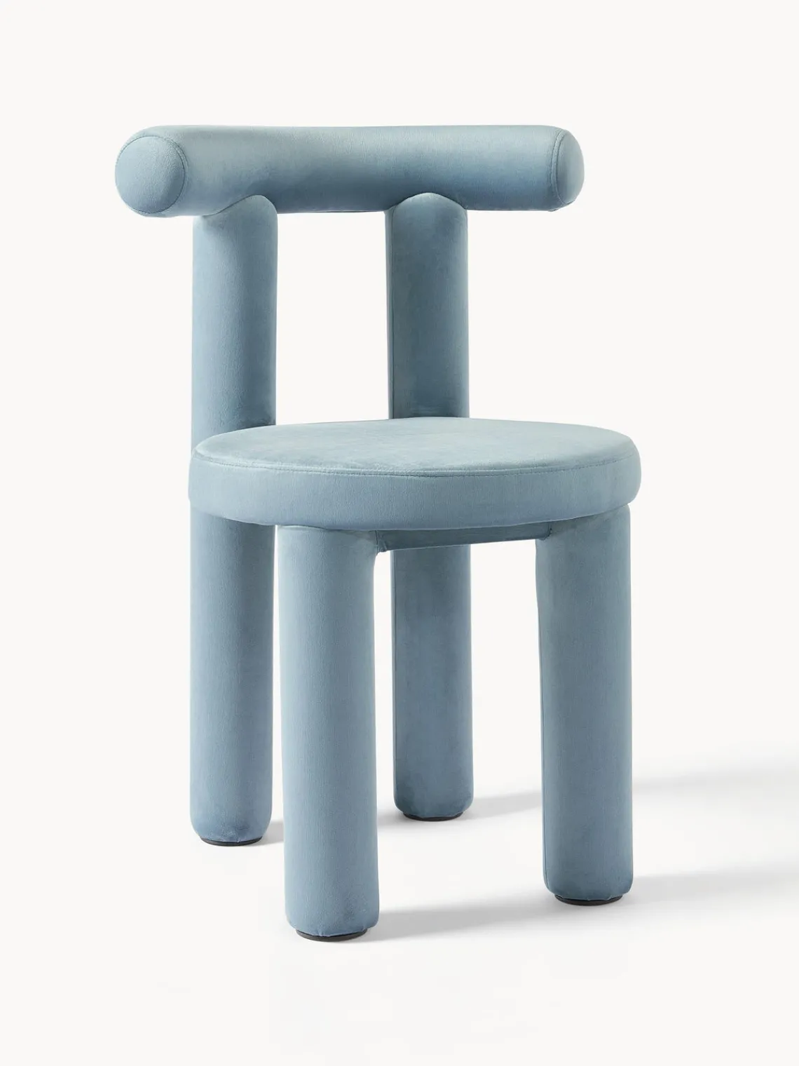 Best Silla tapizada en terciopelo Calan Sillas