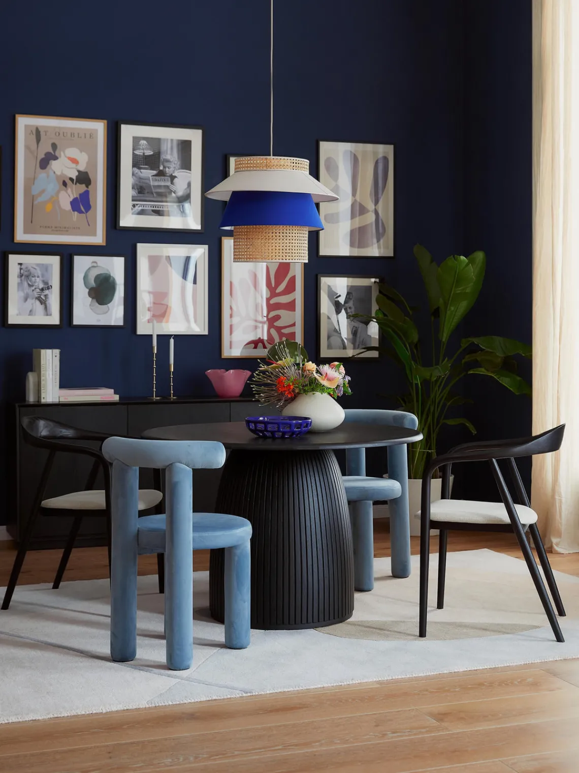 Best Silla tapizada en terciopelo Calan Sillas