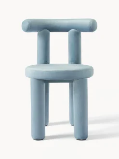 Best Silla tapizada en terciopelo Calan Sillas