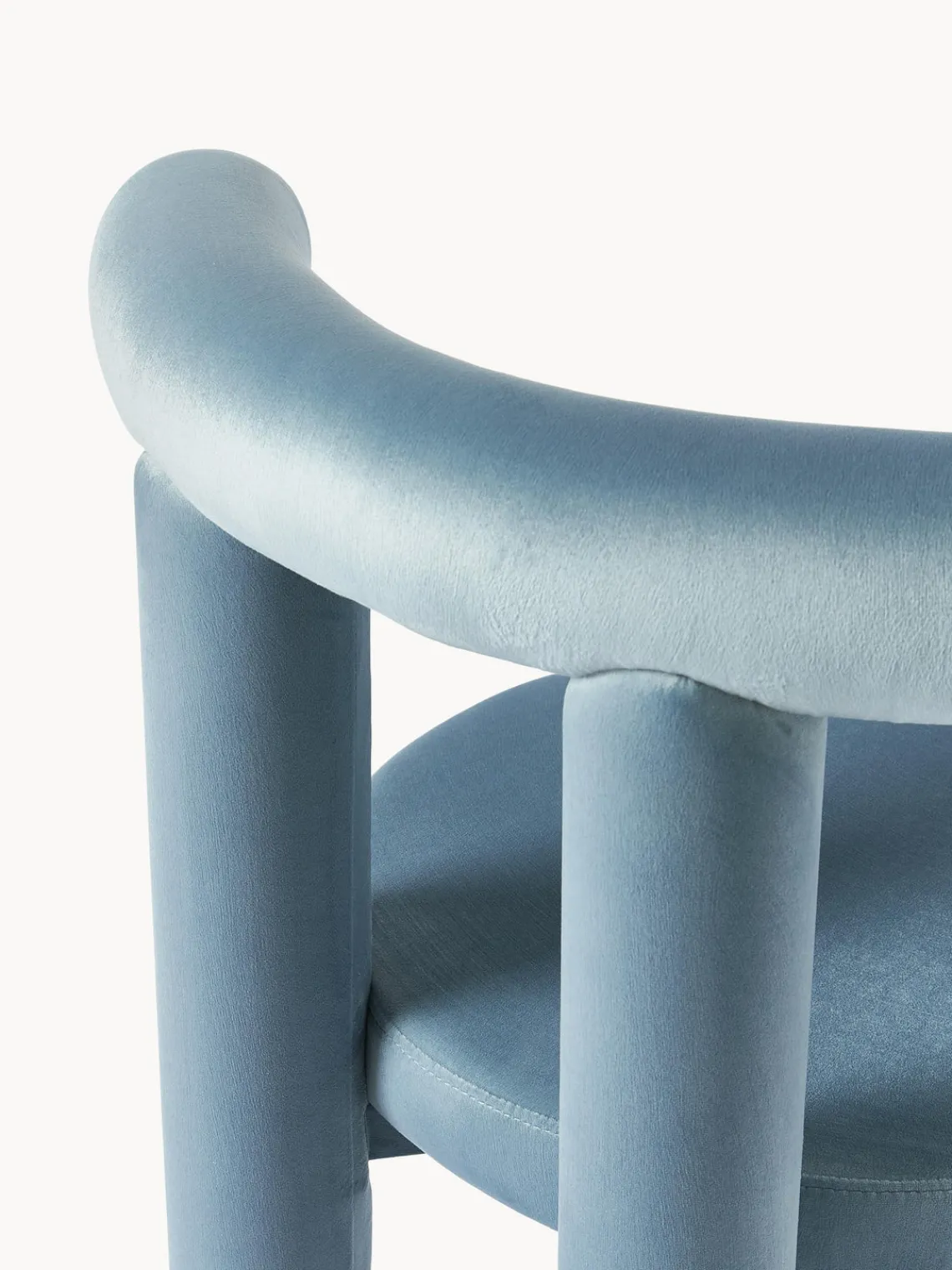 Best Silla tapizada en terciopelo Calan Sillas