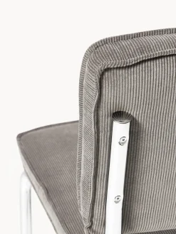 Best Sillas cantilever de pana Kink, 2 uds. Sillas