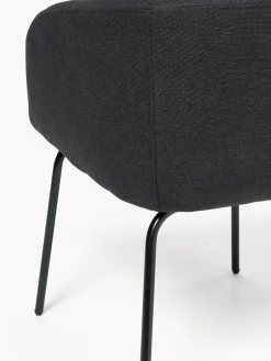 Sillas Con Reposabrazos|Sillas></noscript>Westwing Collection Sillas con reposabrazos Alani, 2 uds. Tejido gris antracita, negro