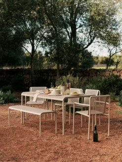 Sillas De Jardín|Sillas De Jardí­N>Ferm Living Sillas con reposabrazos de jardín Dapple, 2 uds. Beige