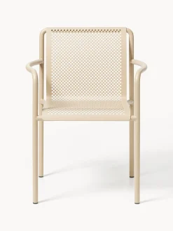 Sillas De Jardín|Sillas De Jardí­N></noscript>Ferm Living Sillas con reposabrazos de jardín Dapple, 2 uds. Beige