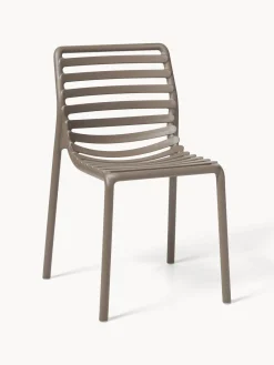 Sillas De Jardín|Sillas De Jardí­N>Nardi Sillas de jardín apilables Doga, 2 uds. Marrón oscuro