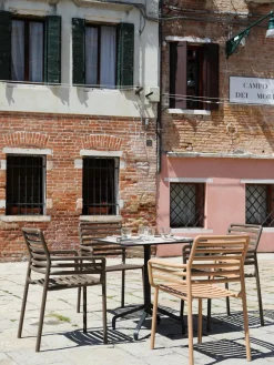 Clearance Sillas de jardín apilables con reposabrazos Doga, 2 uds. Sillas De Jardín|Sillas De Jardí­N