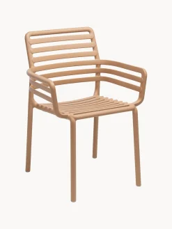 Best Sillas de jardín apilables con reposabrazos Doga, 2 uds. Sillas De Jardín|Sillas De Jardí­N