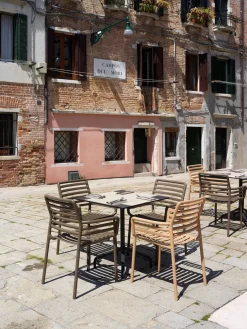 Best Sillas de jardín apilables con reposabrazos Doga, 2 uds. Sillas De Jardín|Sillas De Jardí­N