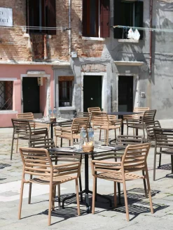 Best Sillas de jardín apilables con reposabrazos Doga, 2 uds. Sillas De Jardín|Sillas De Jardí­N