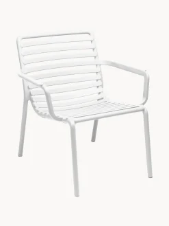 Sillas De Jardín|Sillas De Jardí­N>Nardi Sillas de jardín apilables con reposabrazos Doga, 2 uds. Blanco