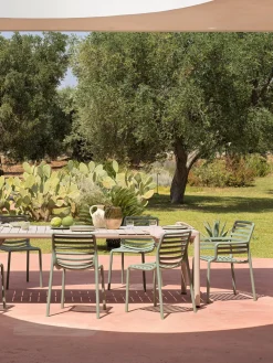 Sillas De Jardín|Sillas De Jardí­N></noscript>Nardi Sillas de jardín apilables con reposabrazos Doga, 2 uds. Verde salvia