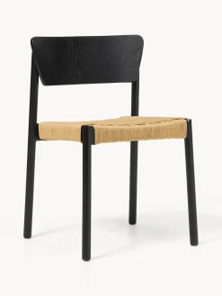 Best Sillas de madera y ratán Danny, 2 uds. Sillas De Madera|Sillas