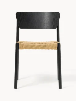 Best Sillas de madera y ratán Danny, 2 uds. Sillas De Madera|Sillas