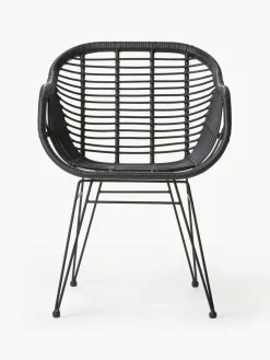 Discount Sillas de ratán con reposabrazos Costa, 2 uds. Sillas De Jardín|Sillas De JardíN