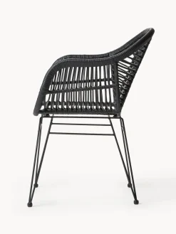 Discount Sillas de ratán con reposabrazos Costa, 2 uds. Sillas De Jardín|Sillas De JardíN