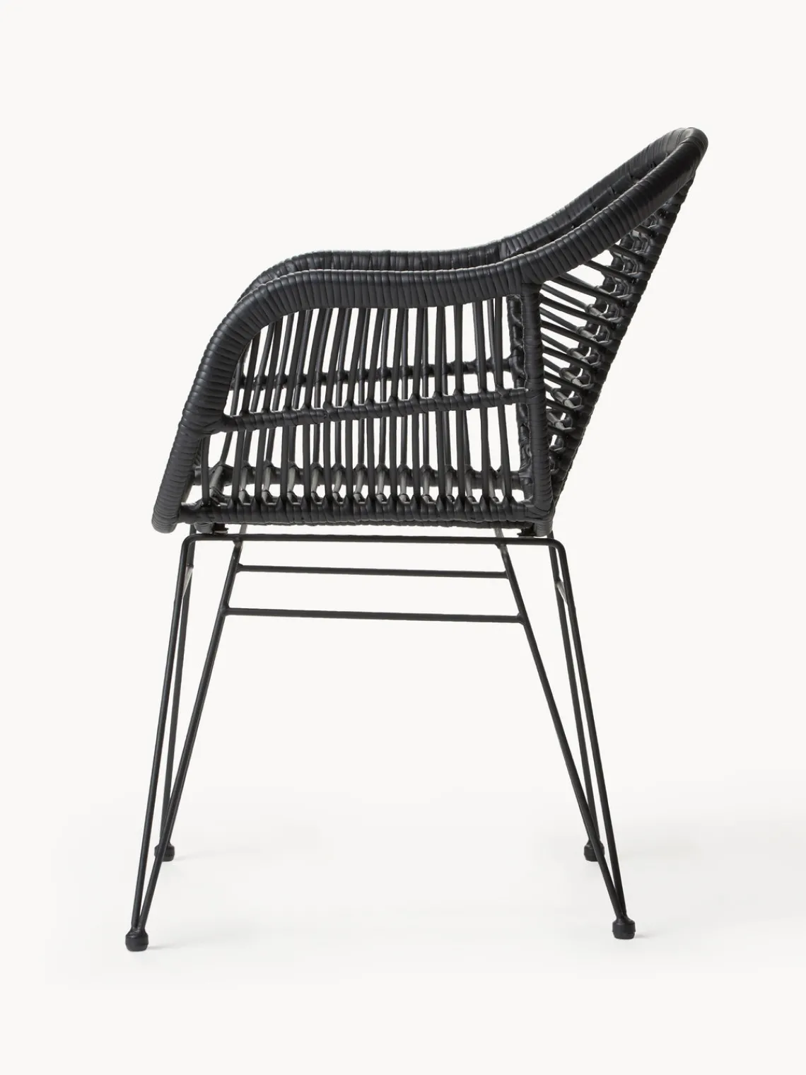 Discount Sillas de ratán con reposabrazos Costa, 2 uds. Sillas De Jardín|Sillas De JardíN