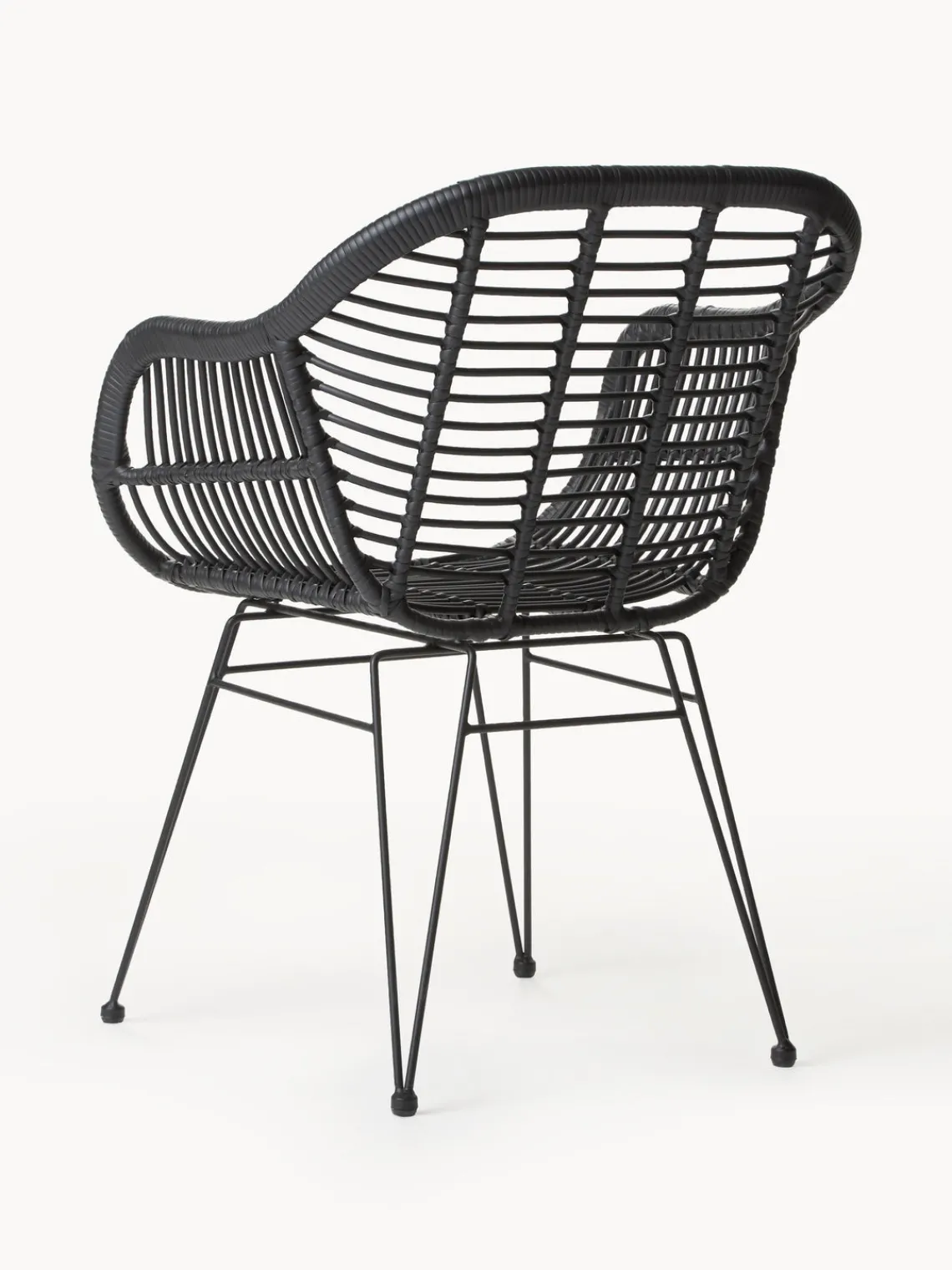 Discount Sillas de ratán con reposabrazos Costa, 2 uds. Sillas De Jardín|Sillas De JardíN