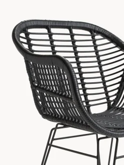 Discount Sillas de ratán con reposabrazos Costa, 2 uds. Sillas De Jardín|Sillas De JardíN