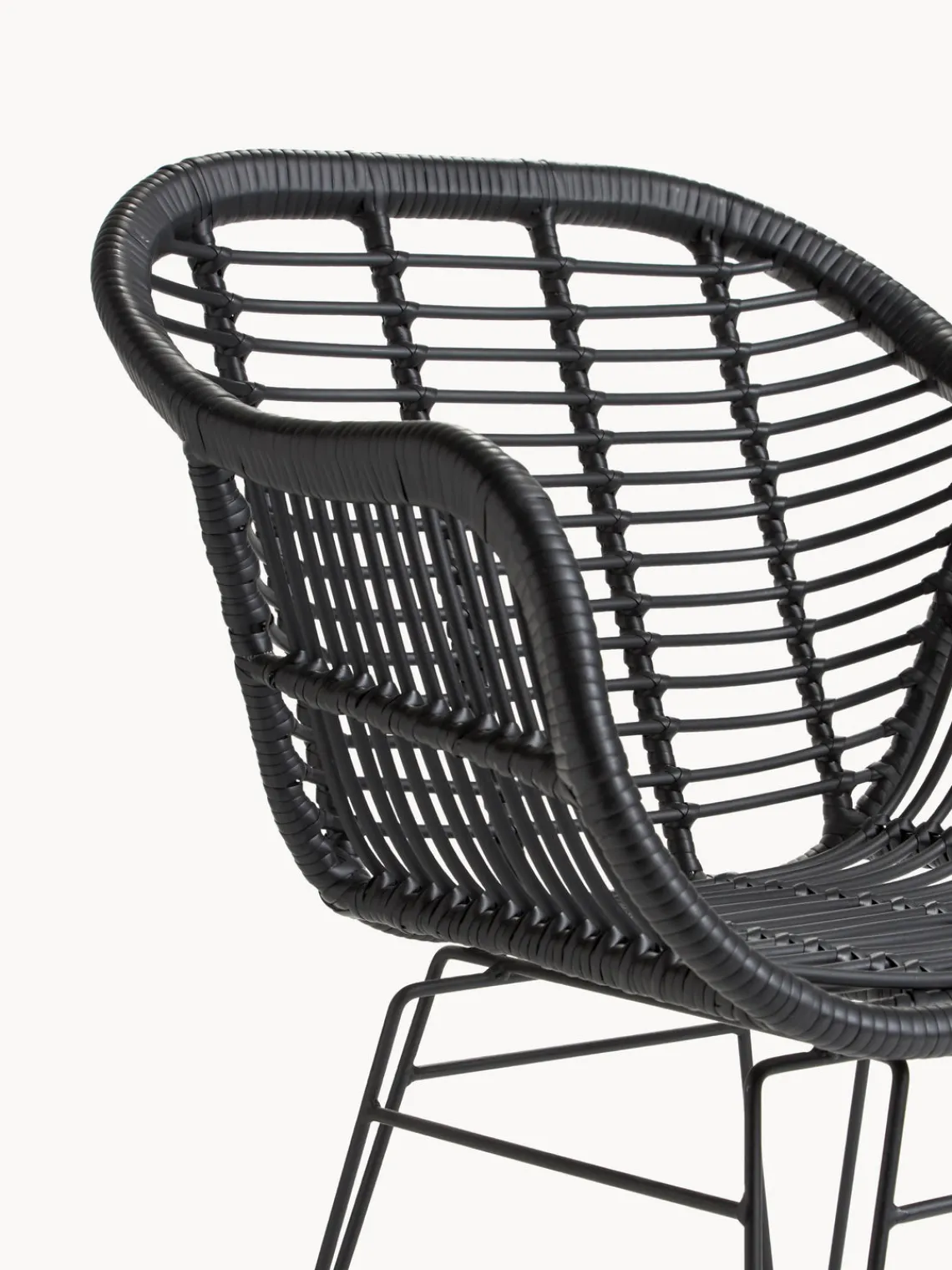 Discount Sillas de ratán con reposabrazos Costa, 2 uds. Sillas De Jardín|Sillas De JardíN