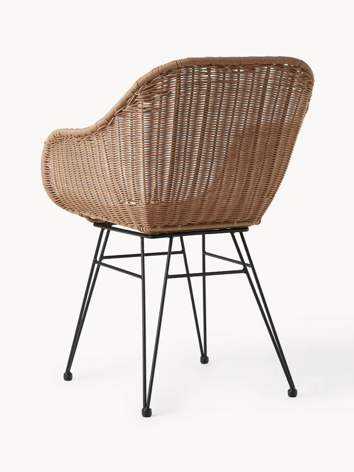 Online Sillas de ratán con reposabrazos Costa, 2 uds. Sillas De Jardín|Sillas De JardíN