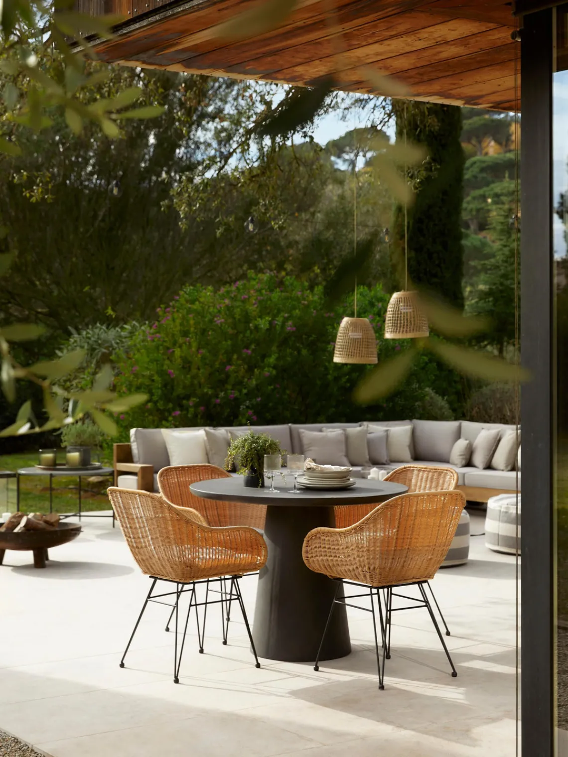 Online Sillas de ratán con reposabrazos Costa, 2 uds. Sillas De Jardín|Sillas De JardíN