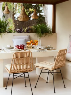 Clearance Sillas de ratán Costa, 2 uds. Sillas De Jardín|Sillas De Jardí­N