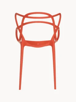 Sillas De Jardín|Sillas Con Reposabrazos></noscript>Kartell Sillas Masters, 2 uds. Naranja