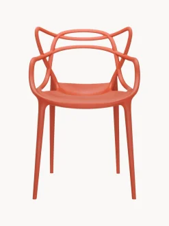 Sillas De Jardín|Sillas Con Reposabrazos></noscript>Kartell Sillas Masters, 2 uds. Naranja