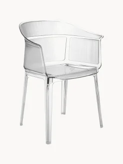 Sillas De Jardín|Sillas De JardíN>Kartell Sillas para exterior Papyrus (2 uds.) Transparente