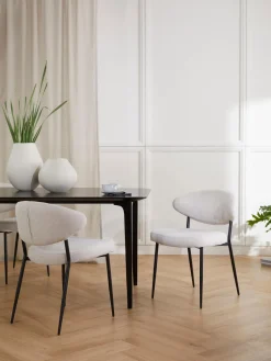 Clearance Sillas tapizadas Adele, 2 uds. Sillas