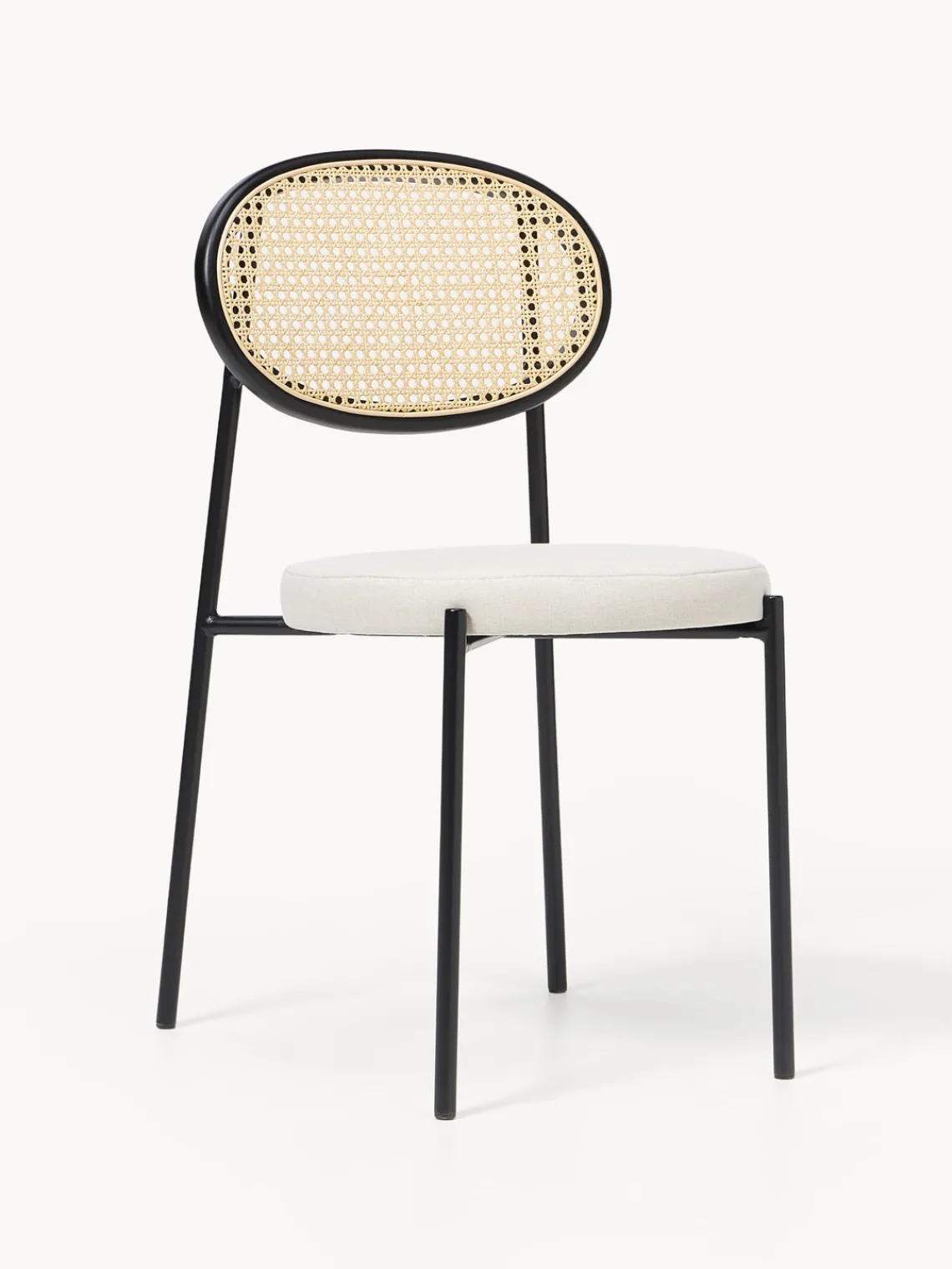 Sillas tapizadas con tejido vienés Remy, 2 uds. Sillas