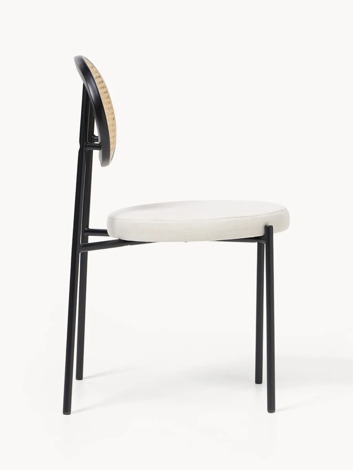 Sillas tapizadas con tejido vienés Remy, 2 uds. Sillas