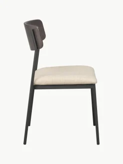 Clearance Sillas tapizadas de madera de roble Maymont, 2 uds. Sillas