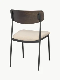 Clearance Sillas tapizadas de madera de roble Maymont, 2 uds. Sillas