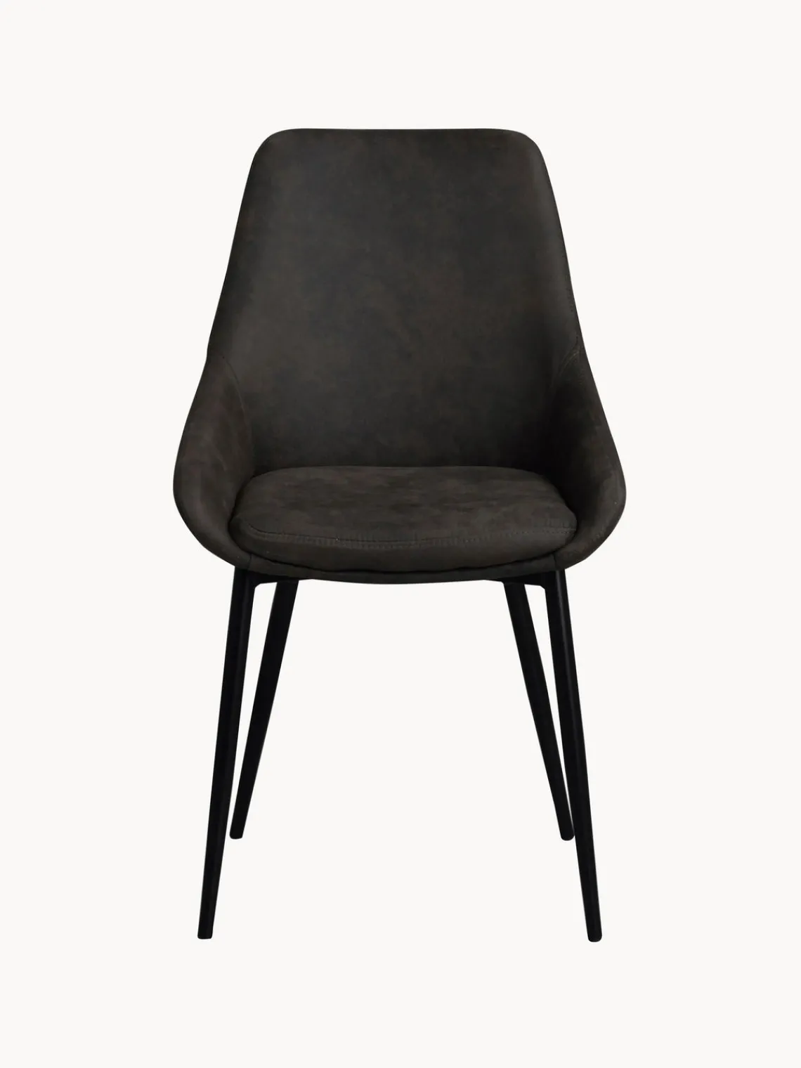 Online Sillas tapizadas en cuero sintético Sierra, 2 uds. Sillas