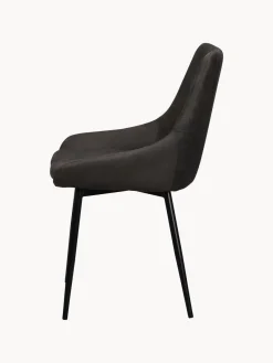 Online Sillas tapizadas en cuero sintético Sierra, 2 uds. Sillas